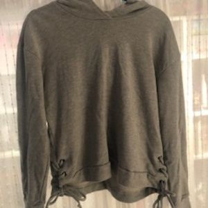 Gray RBX women's hoodie